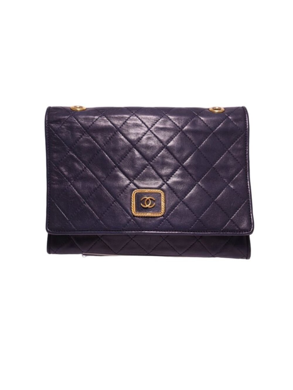 Chanel Quilted Lambskin Chain Shoulder Bag